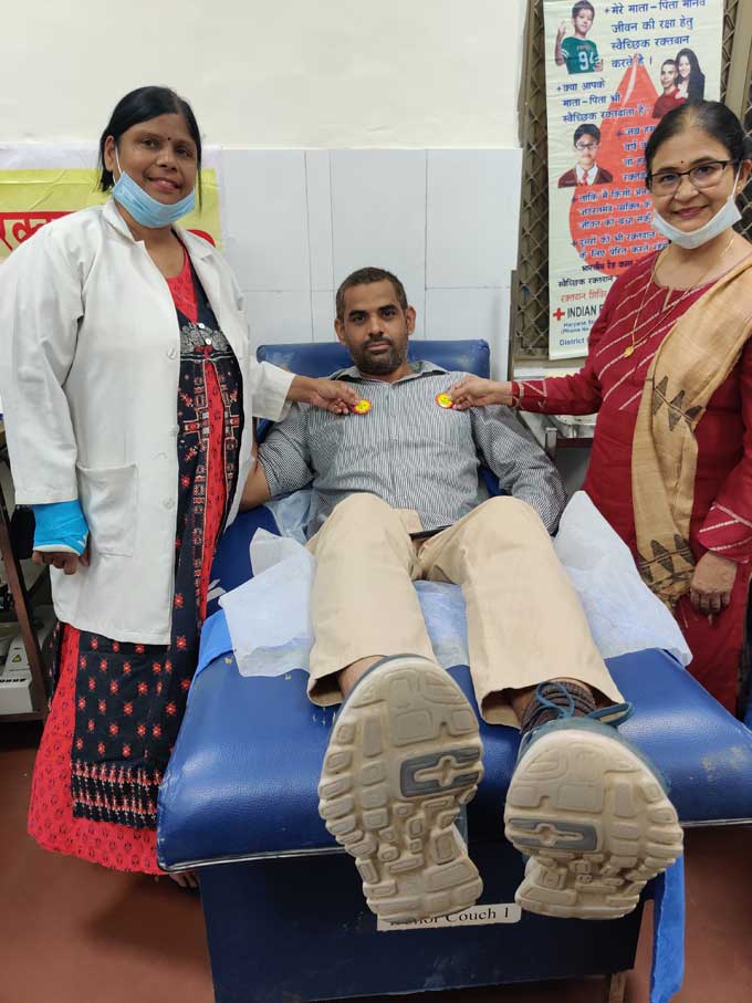 Blood Donation on Shaheedi Diwas 2021