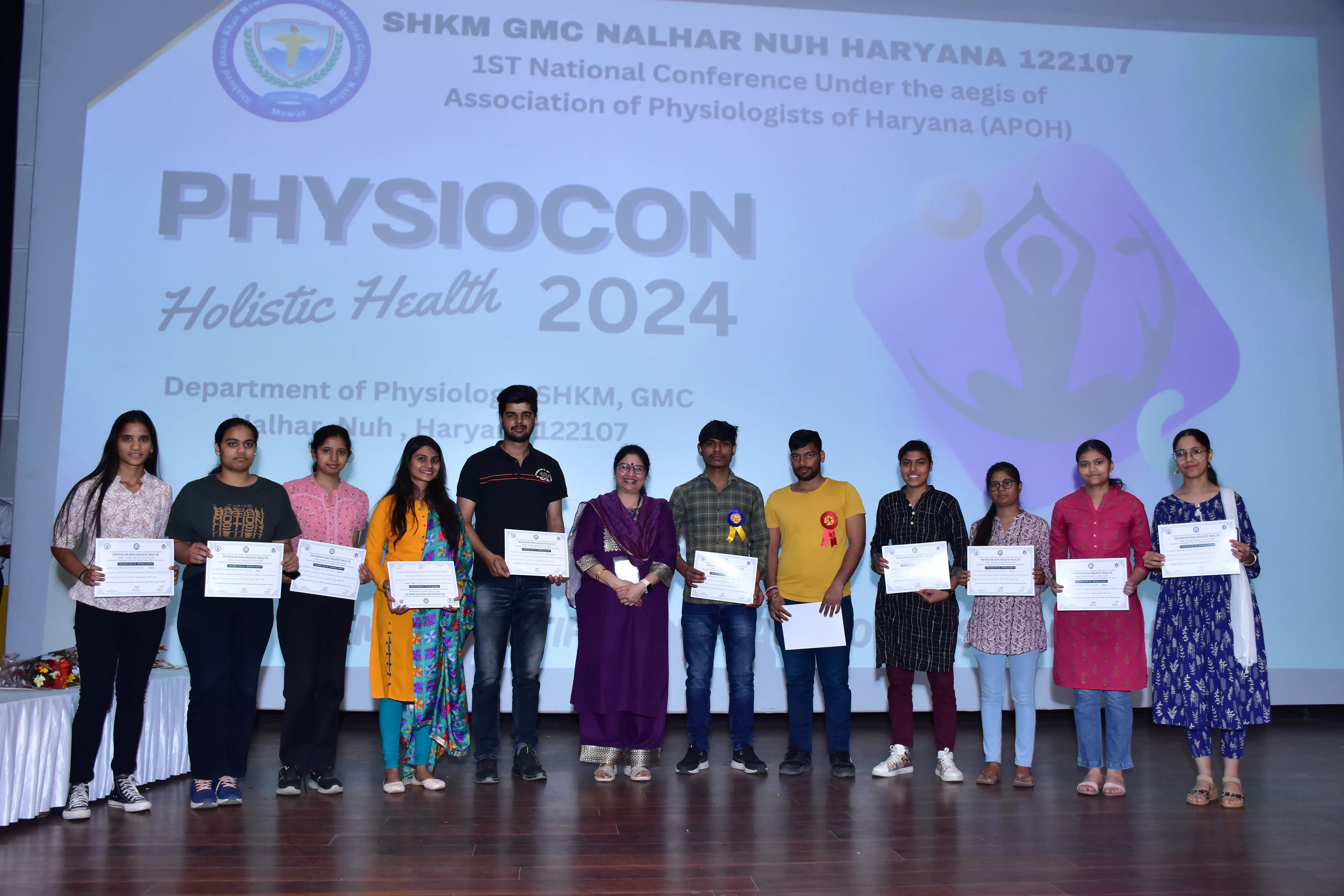 1st National Conference under the Aegis of Association of Physiologists of Haryana (APOH) - Physiocon 2024