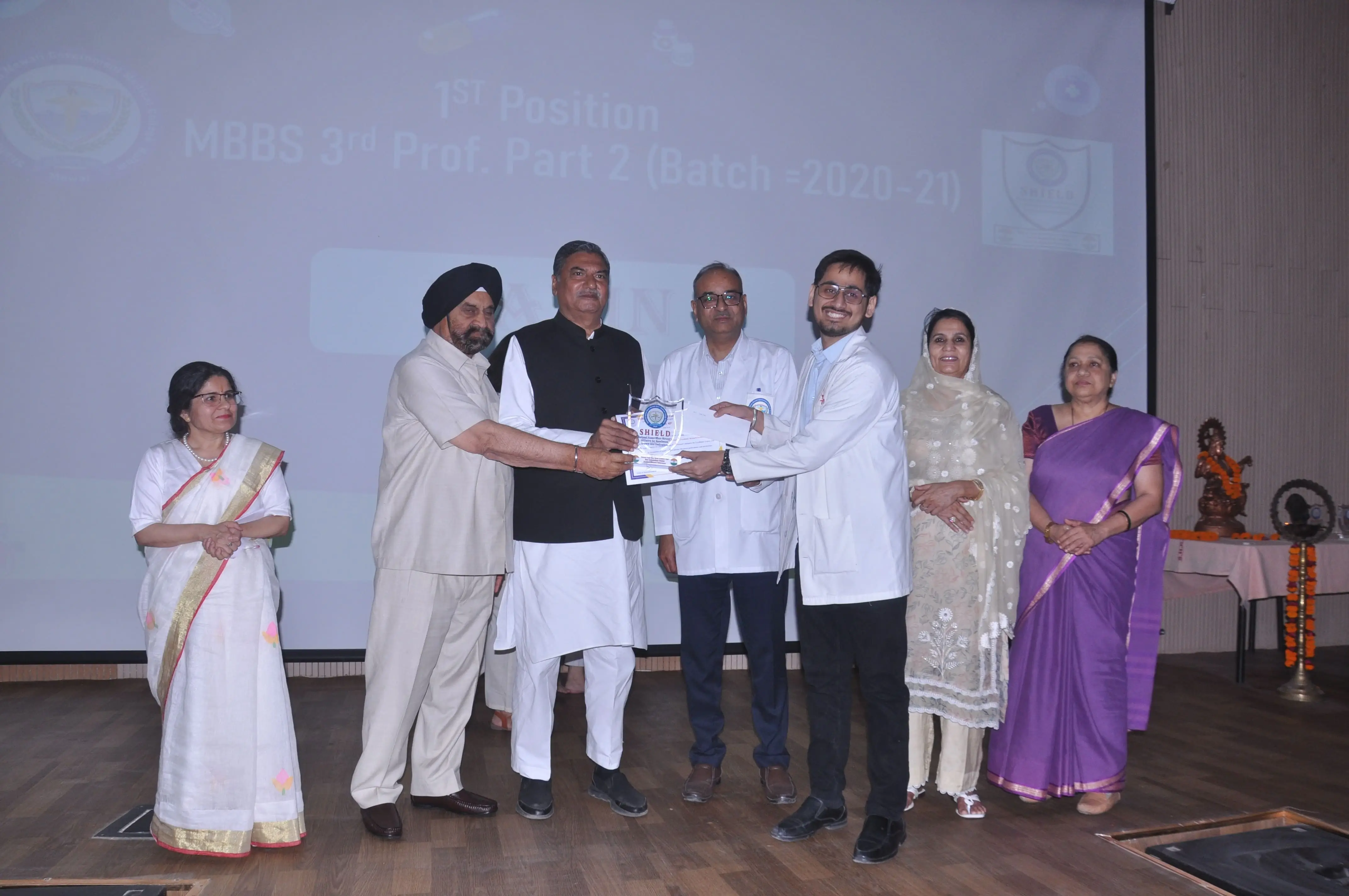 Shield Felicitation Ceremony