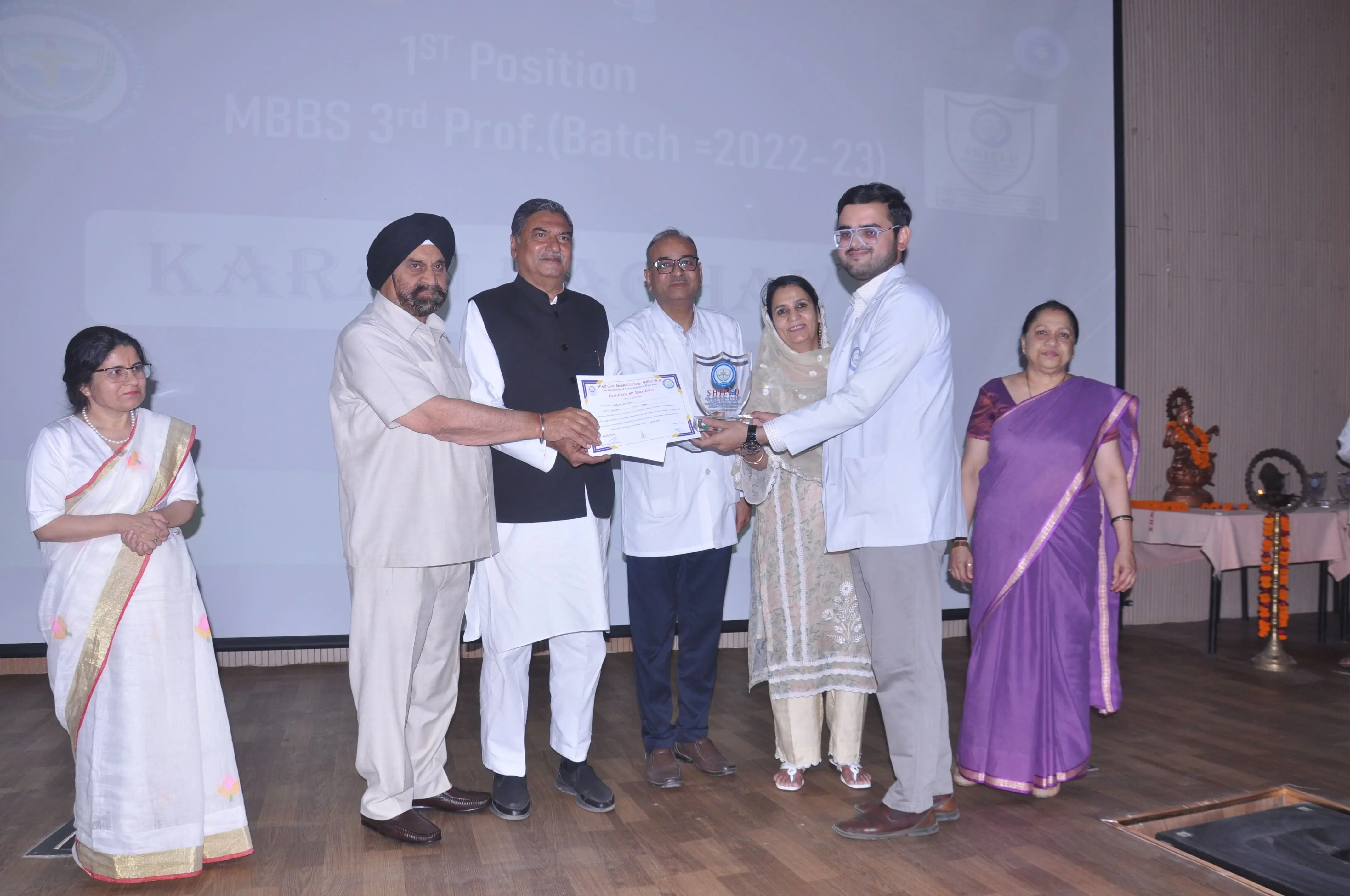 Shield Felicitation Ceremony